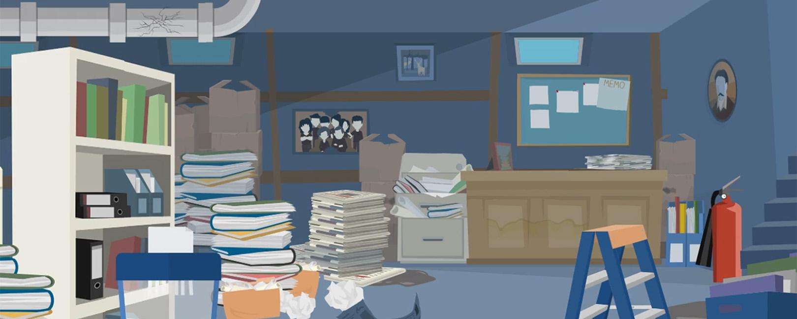 Hausratversicherung als Escape-Room